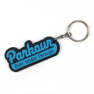 Good Quality <b>Custom</b> Made <b>Keychain</b> Soft 2D 3D Rubber Pvc <b>Keychain</b> - Product Image 5