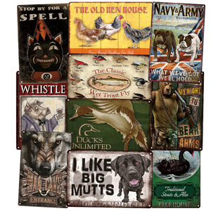 He lack WAN GH se-carteles de metal para pared, cartel de pared Retro Vintage de 20x30cm, placas de estaño para decoración del hogar - Product Image 1