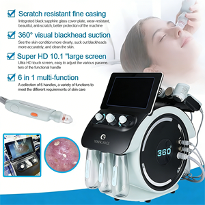 Appareil <span class=keywords><strong>de</strong></span> soin du visage hydro-facial professionnel 6 en 1 pour salon <span class=keywords><strong>de</strong></span> beauté, nettoyage en profondeur, minimisation des pores, éclaircissement <span class=keywords><strong>de</strong></span> la peau - Product Image 1