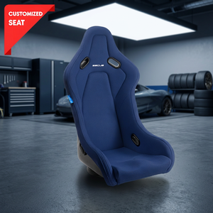 Siège de course léger FANTOM en tissu FRP, modèle Full Bucket Sport/Shell LRTM |   Modèle SSCUS FTM-FABRIC Qualité d'exportation Malaisie - Product Image 1