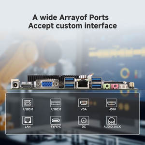 Kiosk SATA + sata_pwr mSATA Intel Gen2 Gen3 pga989 di động Bộ vi xử lý TDP 35 Wát EDP/LVDS công nghiệp nhúng Mini-ITX Bo mạch chủ - Product Image 3