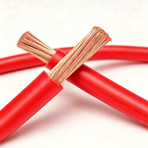 Cable de Soldadura de Alta Flexibilidad con Conductor de Cobre Trenzado, Aislamiento de PVC/Goma, 600V/1000V, para Máquinas de Soldar y Máquinas Eléctricas - Product Image 2
