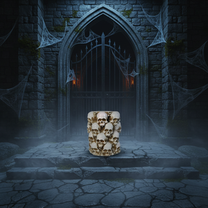 Columna <span class=keywords><strong>de</strong></span> Calaveras 3D <span class=keywords><strong>de</strong></span> Resina para Halloween - Figura <span class=keywords><strong>de</strong></span> Columna <span class=keywords><strong>de</strong></span> Calaveras Apiladas Resistente al Agua y Duradera para Decoración <span class=keywords><strong>de</strong></span> Fiestas y Casas Encantadas - Product Image 1