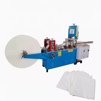 Mini machine automatique de fabrication de papier pour serviettes, machines de fabrication de serviettes en papier