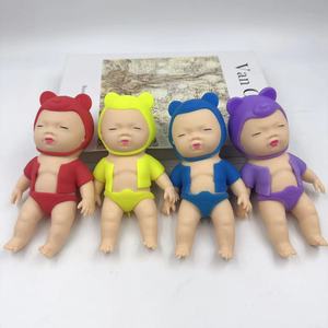 Juguete de Peluche con Forma de Muñeca para Bebés, Figura de Bolsillo de Rebote Lento, para Coleccionistas, Decoración de Escritorio, Recuerdo de Fiesta y Regalo Relajante - Product Image 6