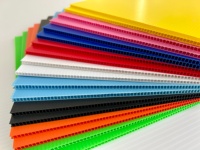 Feuille de plastique PP sur mesure, ondulée, transparente, imperméable, antistatique, légère, recyclable, réutilisable, Seastar 3-4mm, découpe