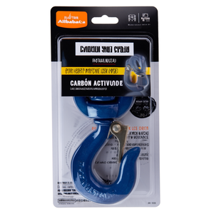 Gancho Giratorio de Acero al Carbono con Bloqueo de Seguridad, Certificado CE, Accesorios para Elevación y Anclaje - Product Image 2
