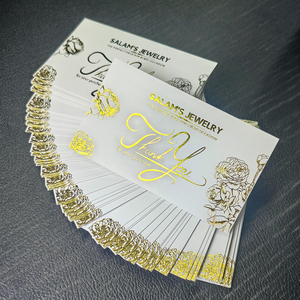 Biglietti di ringraziamento personalizzati, stampati digitalmente su cartoncino, con logo e personalizzazione. - Product Image 4