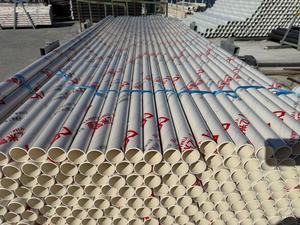 Kapalı/açık drenaj mühendisliği için dayanıklı PVC boru mükemmel kimyasal direnç korozyon önleyici çevre dostu özellikler - Product Image 5