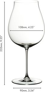 <span class=keywords><strong>Verre</strong></span> <span class=keywords><strong>à</strong></span> <span class=keywords><strong>vin</strong></span> en cristal <span class=keywords><strong>Riedel</strong></span> Veritas New World Pinot Noir, fait main, sans plomb, <span class=keywords><strong>à</strong></span> pied ultra fin, grand modèle, vente en gros - Product Image 3