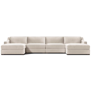 Elegante Set di Divani <span class=keywords><strong>Modena</strong></span> con Braccioli Inclinati, Divano Componibile per Interni di Edifici Commerciali, Cuscini in Tessuto Personalizzabili per Hotel e Ville - Product Image 6