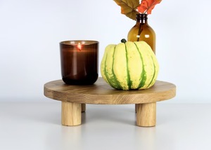 Support à gâteau en bois rustique style ferme, présentoir à desserts pour mariage, anniversaire et décoration de boulangerie - Product Image 3