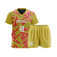 Maillots de football de Barcelone en polyester respirant à haute performance, personnalisables (OEM) pour l'entraînement en club de fitness