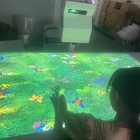Console de projection holographique 3D amovible, projection holographique sur le sol, jeu interactif en réalité augmentée