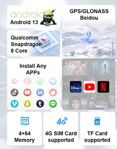 Android 13 Qualcomm 4GB 64GB Carplay Ai Box Inalámbrico Android Auto Youtube Netflix Aplicaciones para BMW - Product Image 3