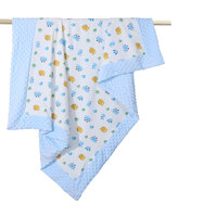 Couette Doudou 100% coton personnalisée motif animal/dessin animé doux et respirant pour bébé avec fil 400tc vente en gros