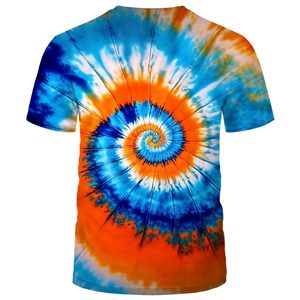 Camiseta de manga corta con cuello redondo Tie Dye unisex - Product Image 2