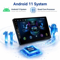 Disponible en Stock: Pantalla Estéreo para Auto con Android 11 de 10 Pulgadas, 2+64G, para Proyectos de Audio para Autos al por Mayor, con WiFi, Bluetooth y Soporte para Cámara