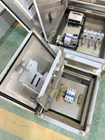 Tableau de distribution extérieur basse tension en acier inoxydable de qualité 304, boîtier de compteur électrique étanche avec disjoncteur