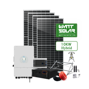Hot Sale 10kw 12kw 20kw House Complete <b>Solar</b> System <b>Kit</b> 30kw 50kw 100kw Hybrid <b>Power</b> for Home Use WS-10K-HY <b>Solar</b> System O - Product Image 4