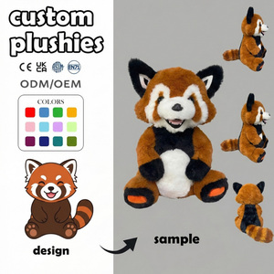 Jouets en peluche personnalisés, design de poupée, monstre à poils éproussés en veste en jean, cadeaux pour événements de bibliothèque, porte-clés en peluche personnalisé, <span class=keywords><strong>jouet</strong></span> boîte mystère - Product Image 2