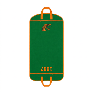 กระเป๋าใส่เสื้อผ้าแบบพับได้คุณภาพสูง ผลิตตามสั่งของมหาวิทยาลัย FAMU Florida A&M พร้อมซิปสำหรับการเดินทาง - Product Image 1
