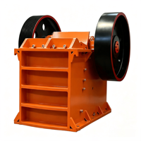 Concasseur à mâchoires PE400x600, faible coût d'entretien, longue durée de vie, 60t/h, 30kw, concasseur à mâchoires mobile pour le traitement des roches dures et des minerais