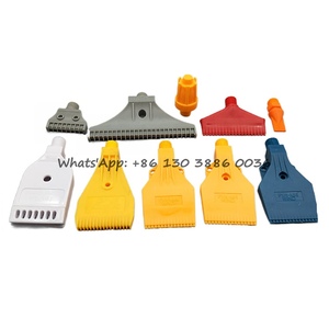 Buse de pulvérisation de Jet de vent de séchage industriel, buse de pulvérisation de Jet de vent de ventilateur plat de balayage d'air comprimé <span class=keywords><strong>Flexible</strong></span> d'abs de 1/4 pouces pour le refroidissement - Product Image 4