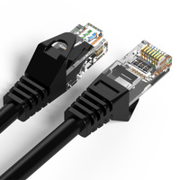 Cable de puente Ethernet sin blindaje para exteriores e interiores, cable de conexión para portátiles, PC, enrutadores, impresoras, Cables de comunicación POE
