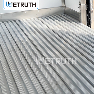 Tủ đông Trailer cho thực phẩm đông lạnh giao hàng nhà hàng sử dụng <span class=keywords><strong>Singapore</strong></span> sợi thủy tinh Nhôm Xe tải cho cá đông lạnh xuất khẩu kẹo chip - Product Image 4