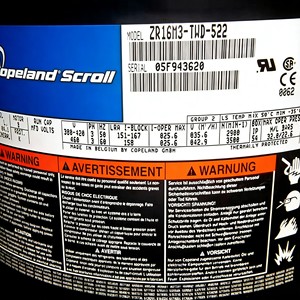 คอมเพรสเซอร์โคปแลนด์สโครล รุ่น ZR16M3-TWD-522 24 โวลต์ สำหรับเปลี่ยนซ่อม - Product Image 3