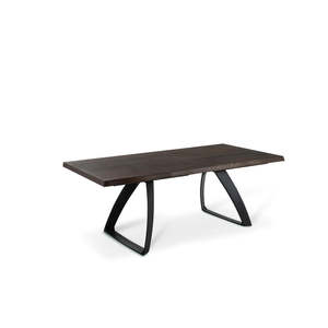 Legno massello Design moderno tradizionale allungabile 90cm X 160cm Set tavolo fisso (H. 76cm) per cucina soggiorno mobili per la casa - Product Image 1