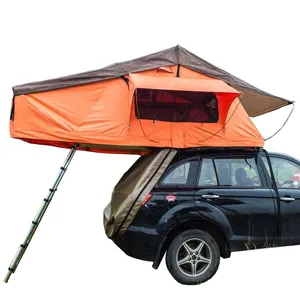 Custom-Made 2022 Car High Quality 280G Polyester Cotton Soft Shell Roof Top Tent Camping Outdoor