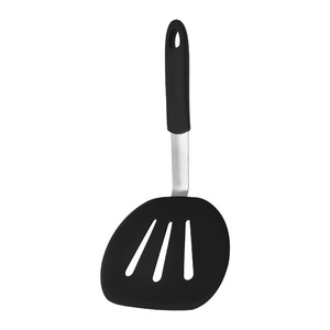 Juego de espátula para freír antiadherente de acero con resorte <span class=keywords><strong>ESO</strong></span> de alta calidad, juego de torneros de utensilios de cocina de silicona de 4 piezas - Product Image 3
