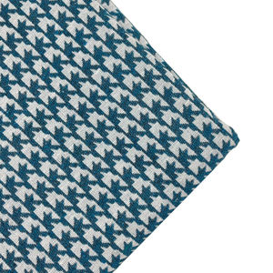 Производство OEM 100% полиэстер черно-белый тканый шерстяной твидовый материал для пиджак - Product Image 3