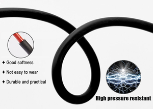 Tube thermorétractable en <span class=keywords><strong>fluoroélastomère</strong></span> de protection d'isolation résistant aux hautes températures de 200 degrés/fkm - Product Image 2
