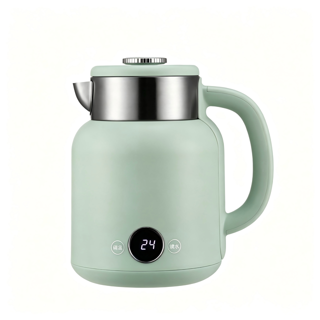 smart electric kettle temperature display hotel room kitchen Wholesale Double-Wall Housing Consistent Power CE & CB Certified
