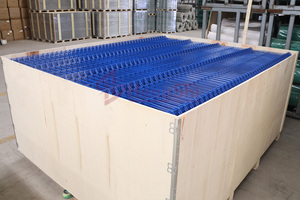 3D uốn dây hàng rào Bảng điều chỉnh 50x200 mét/chống ăn mòn 6ft 8ft 10ft chống LEO lên cao an ninh Dây tường hàng rào dao cạo dây trên đầu trang - Product Image 5