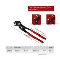Pince multiprise réglable multifonction en acier à haute teneur en carbone de qualité supérieure pour pompe à eau, outils manuels de plombier DIY avec support de personnalisation OEM