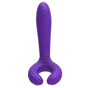 成人性玩具g点U形阴道阴茎按摩器充电硅胶假阴茎振动器