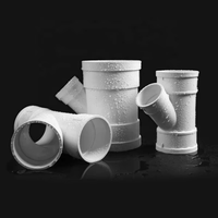 Fabricant de moules de rotomoulage, rotomoulage personnalisé de raccords en T, coudes, vannes et tubes en plastique pour tuyaux en PVC