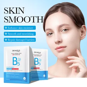 OEM BIOAQUA best wholesale price mask full face collagen whitening hydrating anti aging smoothing face care facial mask