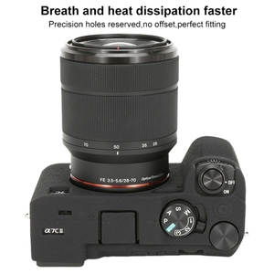 Máy ảnh bảo vệ mềm Silicone trường hợp Đối với <span class=keywords><strong>Sony</strong></span> ILCE-7CM2 / A7C II/a7cr vải kết cấu bảo vệ máy ảnh trường hợp - Product Image 5