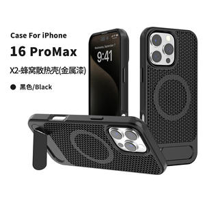 Alta qualità smerigliato <span class=keywords><strong>linea</strong></span> di supporto magnetico antiurto custodia del telefono per iPhone 16 15 Pro Max 14 Pro nuovo Design PC custodie per telefono cellulare - Product Image 2