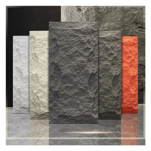 Ngoài trời bên ngoài trang trí PU Faux Rock Polyurethane Đá Nhân Tạo Bảng điều chỉnh 3D PU đá tường Bảng điều khiển - Product Image 1