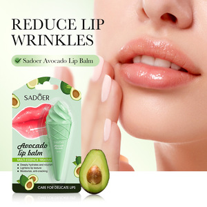 Venta al por mayor Helado Bálsamo labial hidratante 6g <span class=keywords><strong>Aguacate</strong></span> Hidratante <span class=keywords><strong>Miel</strong></span> - Product Image 3