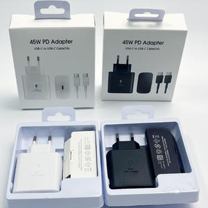 Chargeur Samsung 45W PD USB C, adaptateur de charge rapide, charge super rapide avec câble, prise US EU UK pour Samsung Note10 Note20 S20 - Product Image 4