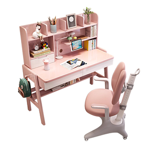 Scrivania per Studenti in Legno Regolabile in Altezza, Tavolo <span class=keywords><strong>da</strong></span> Studio Ergonomico in Legno Massello - Adatto per Bambini/Adolescenti, Uso in Camera <span class=keywords><strong>da</strong></span> Letto e Aula - Product Image 5