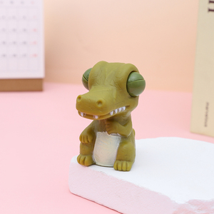 Creative Funny Cute Little Monster Dinosaur Big Eyes Squeeze Toy Popping Sensory Fidget Toy Pop Eyes Out Squeeze Toy - Product Image 1