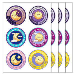 맞춤형 ISO 페이스 슬립 패치 식물성 멜라토닌 수면 지원 에센셜 오일 저자극 스트레스 완화 6개입/백 - Product Image 3